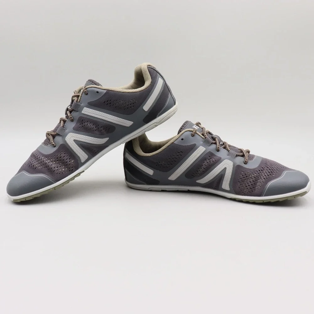 Xero Shoes HFS Mens Size 9.5 US Steel Gray Minimalist Running Shoes Barefoot